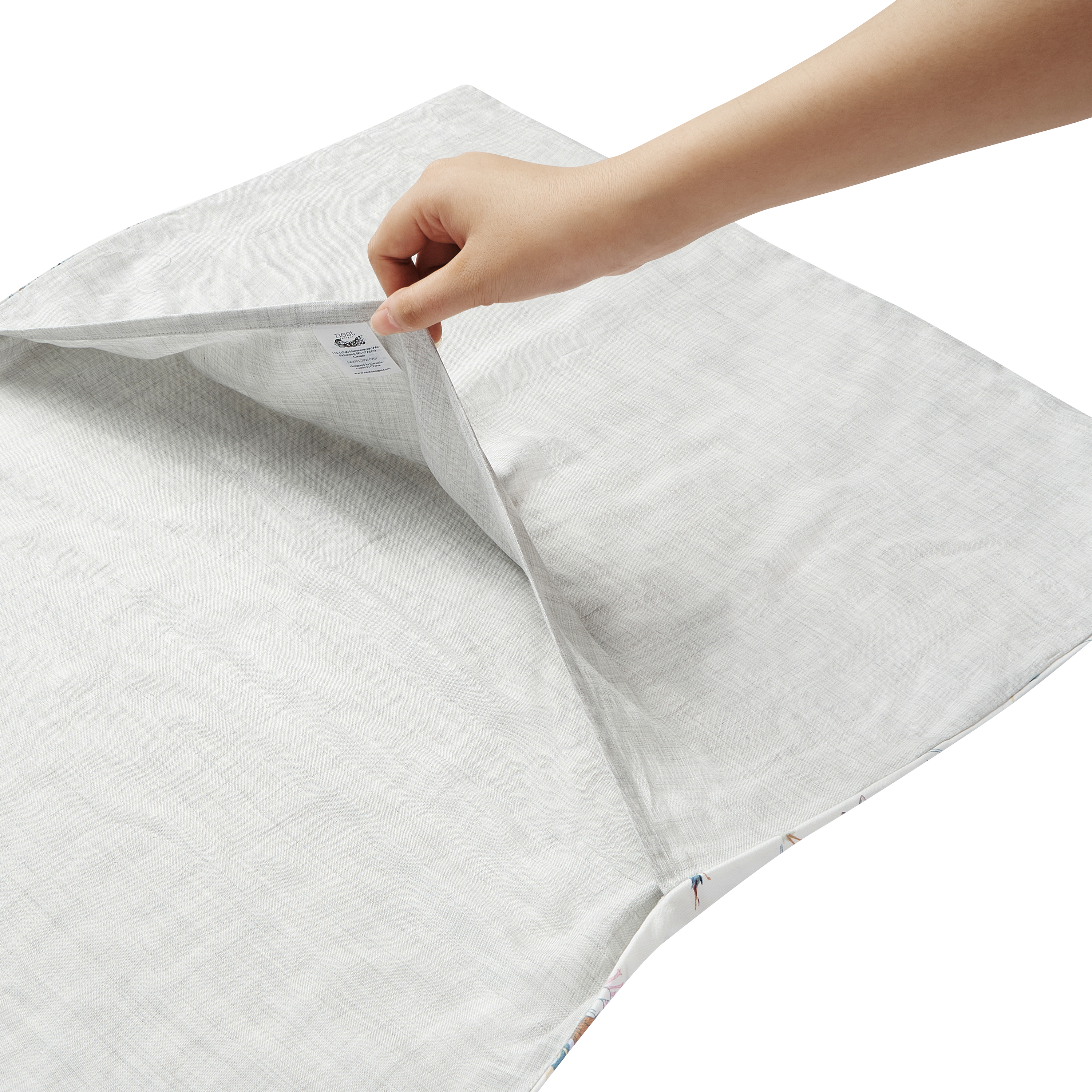 Bamboo Muslin 3 Piece Adult Duvet Cover Set