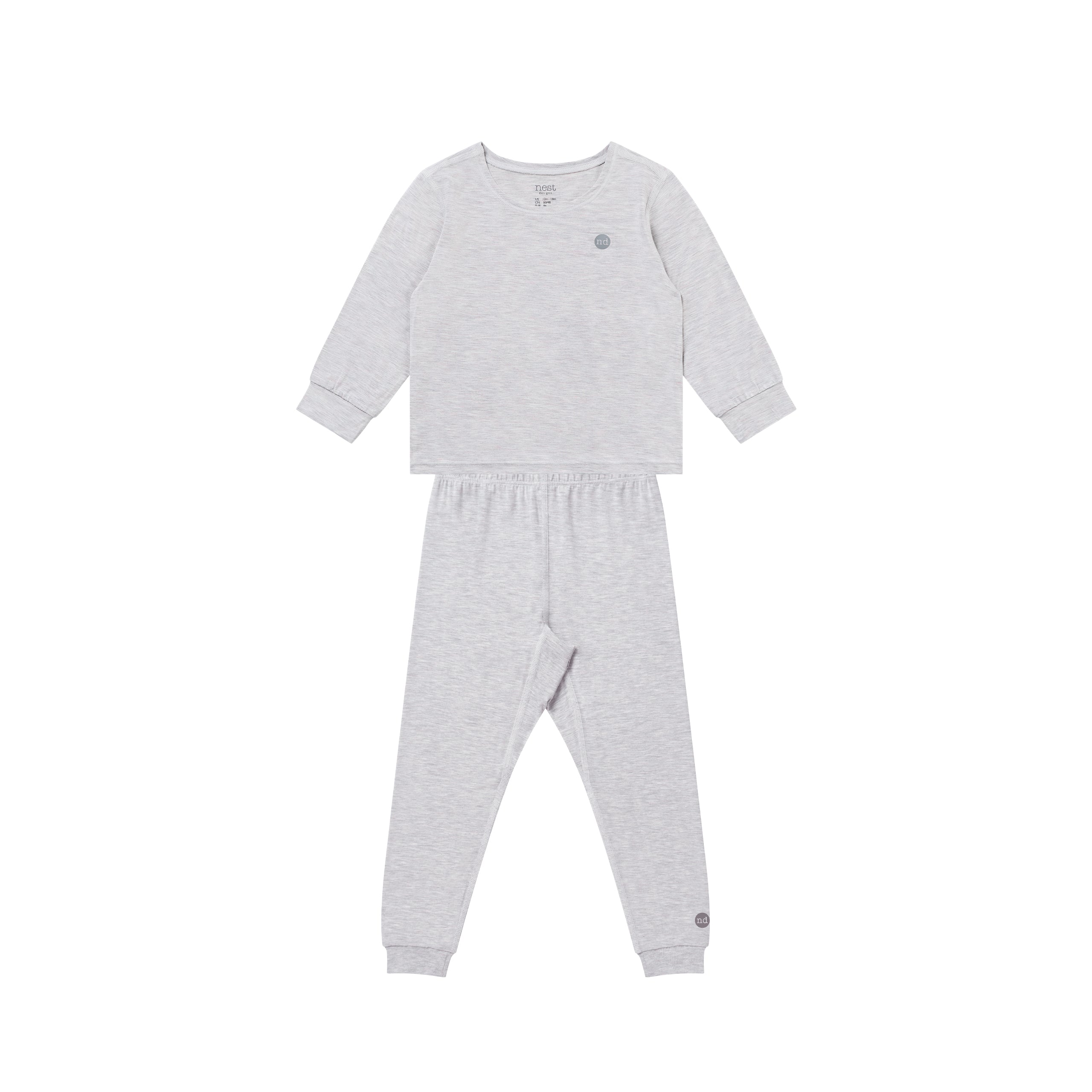 Bamboo Stretch Long Sleeve Tee & Pants PJ Set