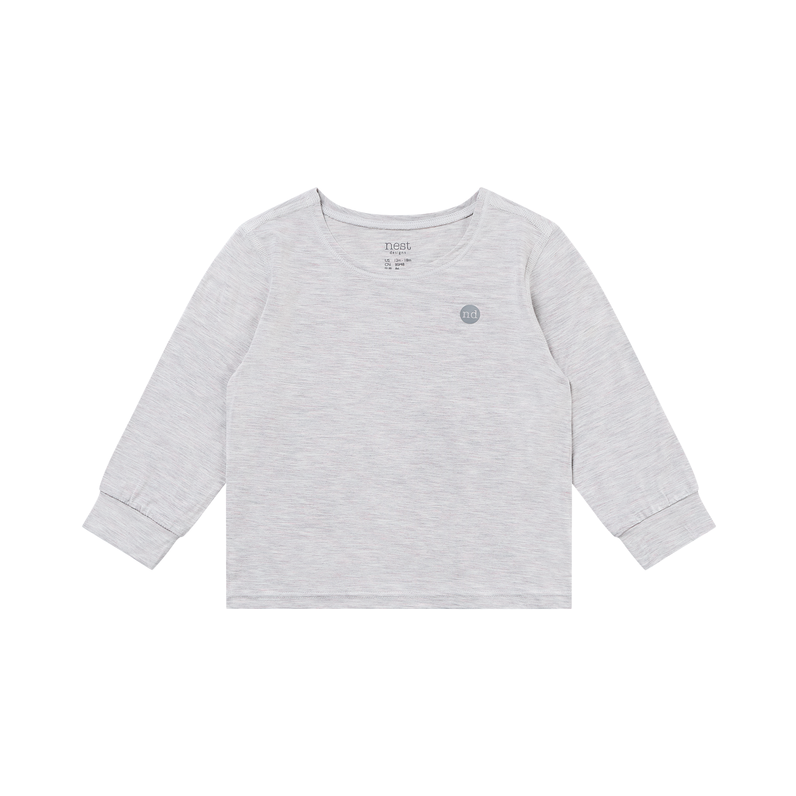 Bamboo Stretch Long Sleeve Tee & Pants PJ Set