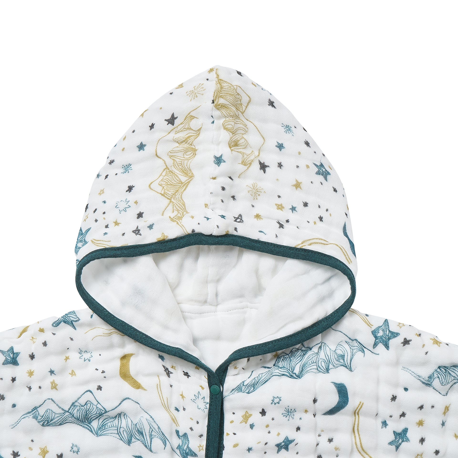 Organic Muslin Bath Poncho