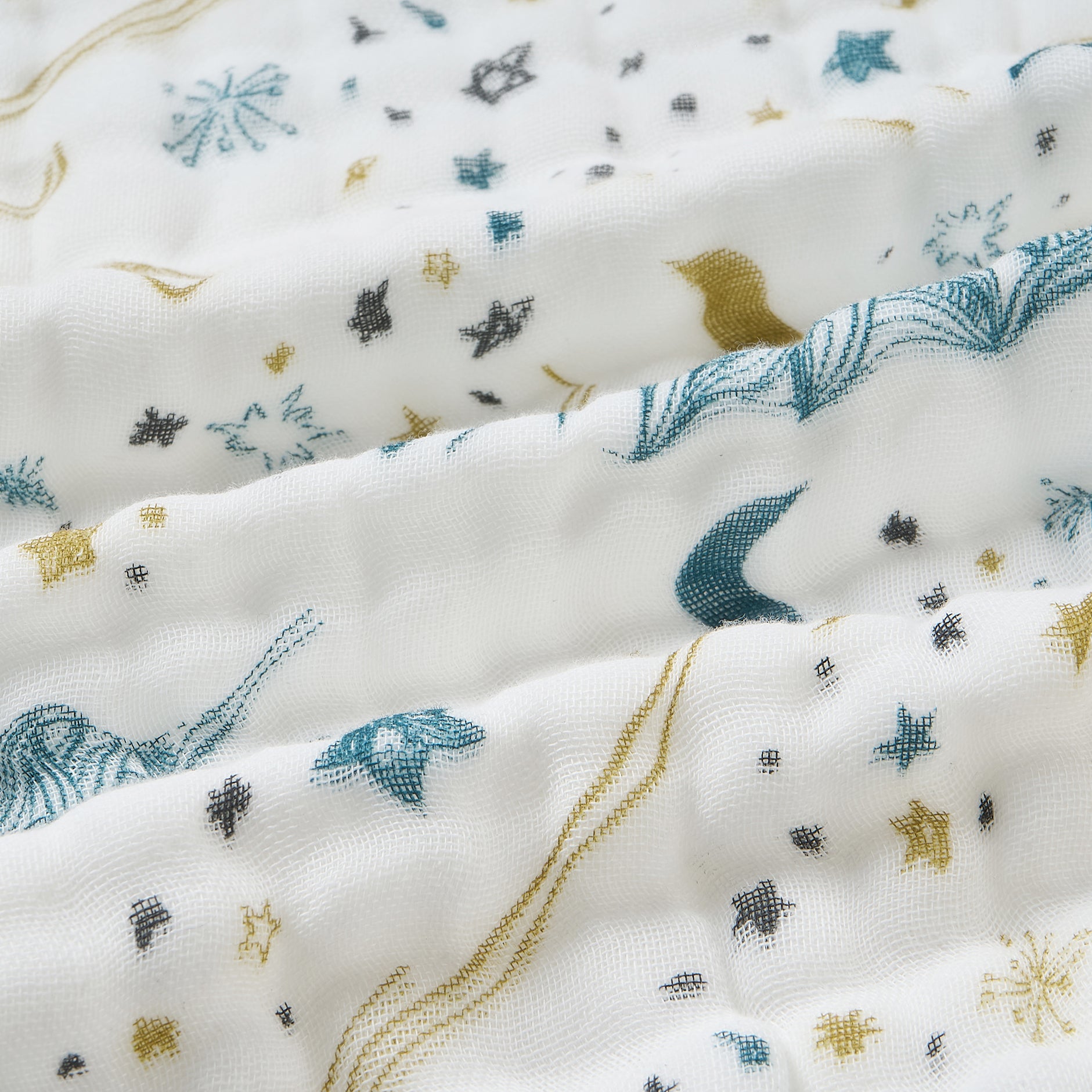 Organic Muslin Bath Poncho