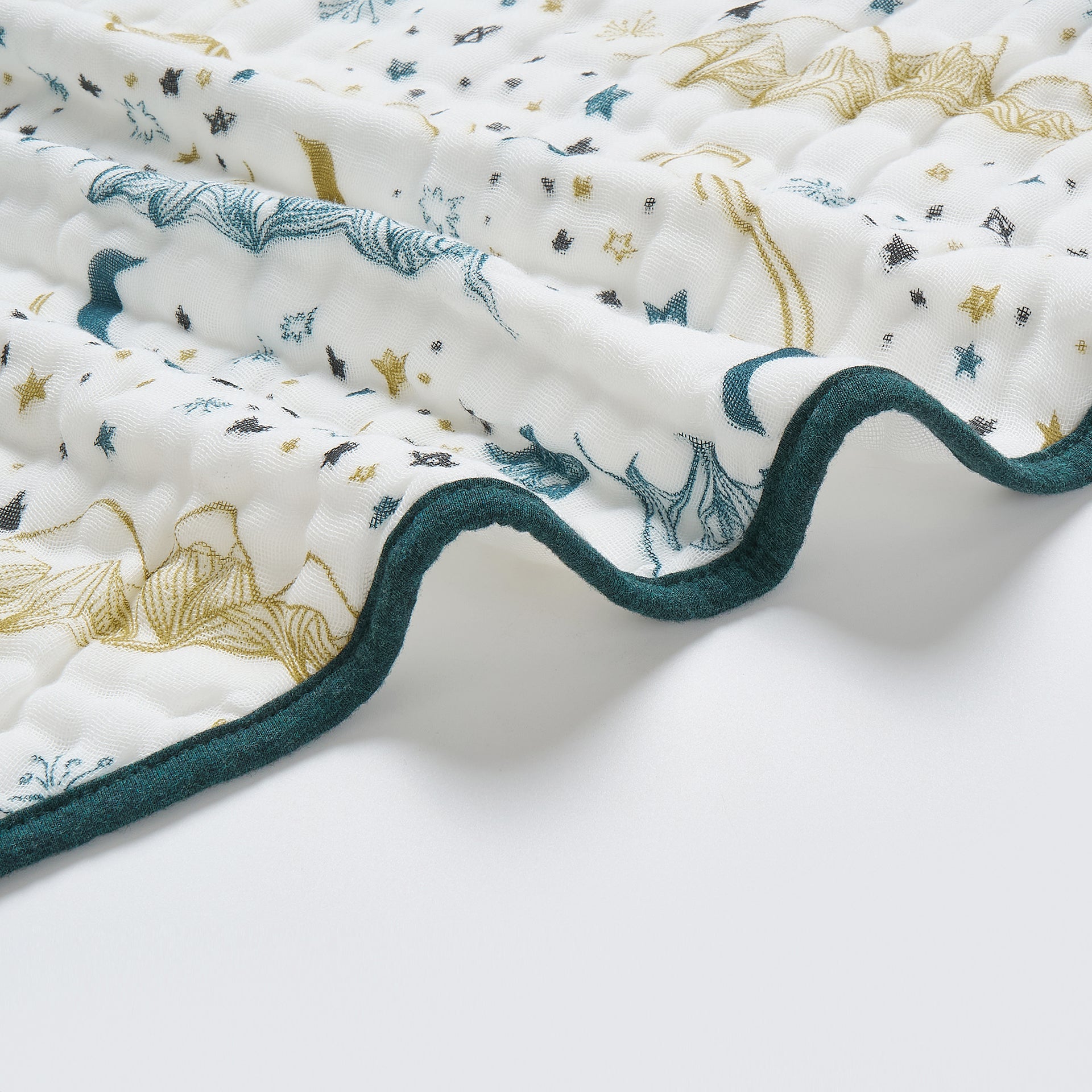 Organic Muslin Bath Poncho