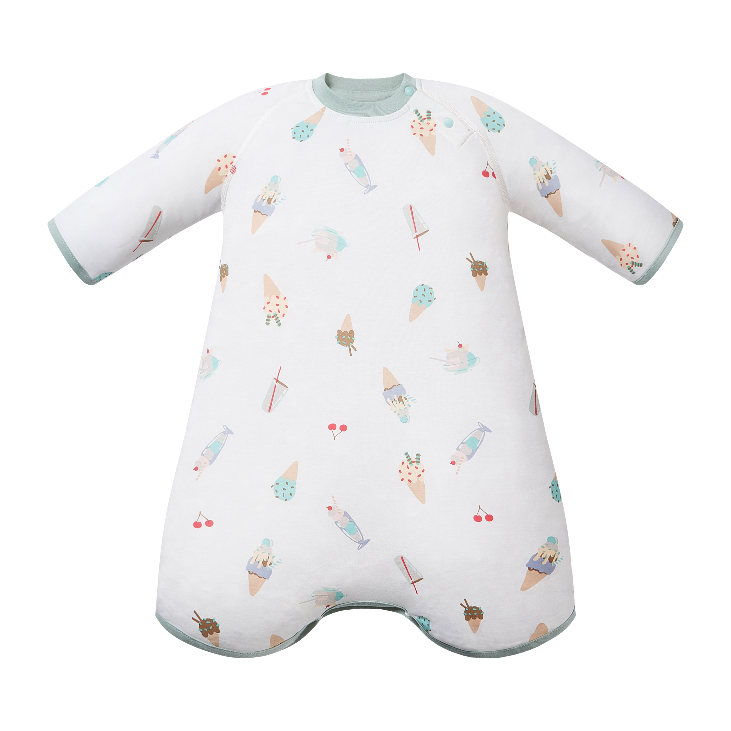 Avocado Bamboo Stretch Jersey 3/4 Sleeve Sleep Bag 0.25Tog