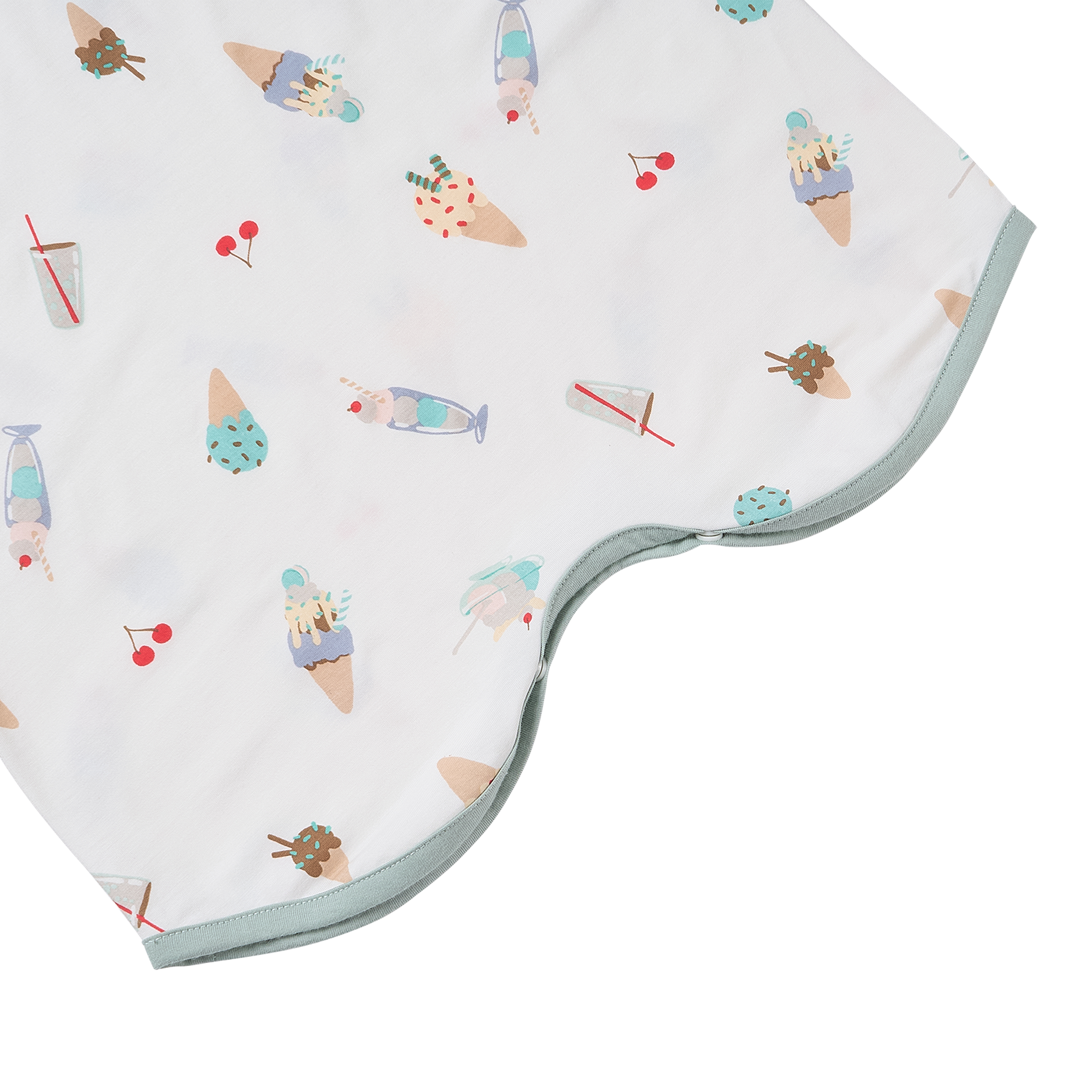 Avocado Bamboo Stretch Jersey 3/4 Sleeve Sleep Bag 0.25Tog