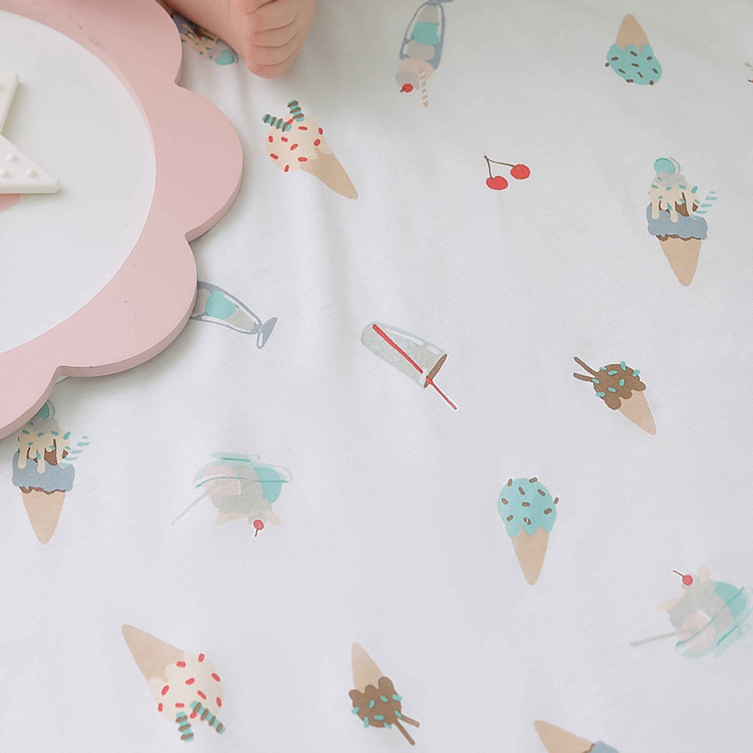 Waterproof Cotton Jersey Crib Sheet