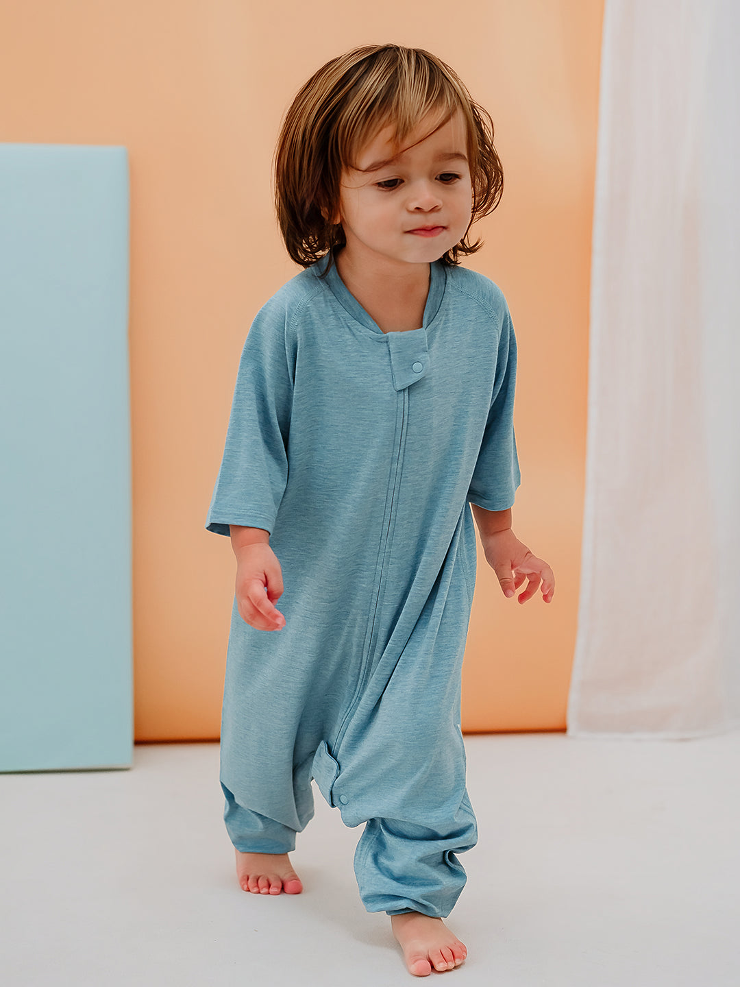 Avocado Bamboo Jersey Short Sleeve Sleep Suit | 0.6 TOG