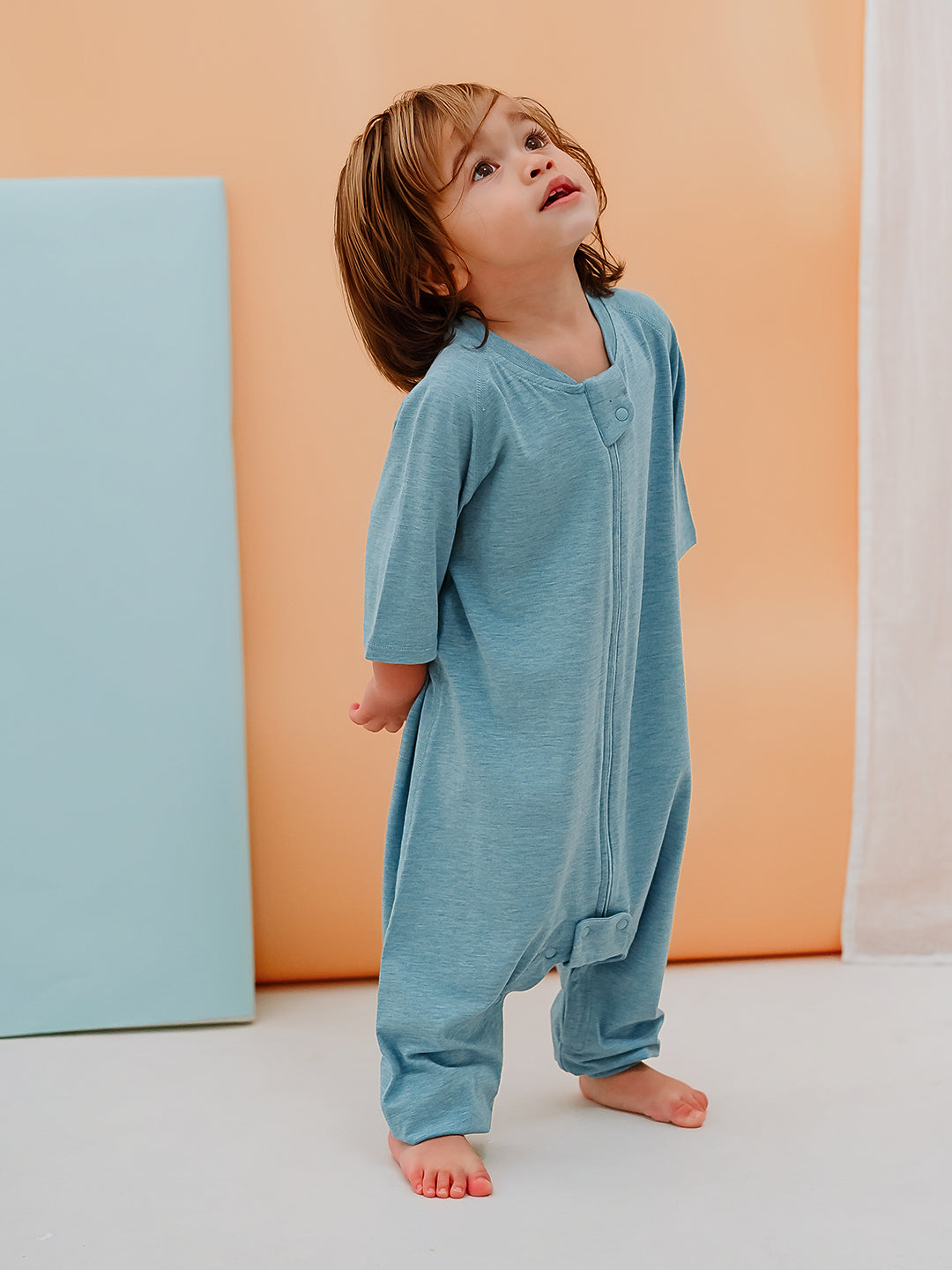 Avocado Bamboo Jersey Short Sleeve Sleep Suit | 0.6 TOG