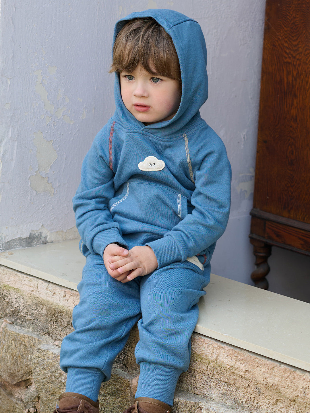 French Terry Hooded Sweater