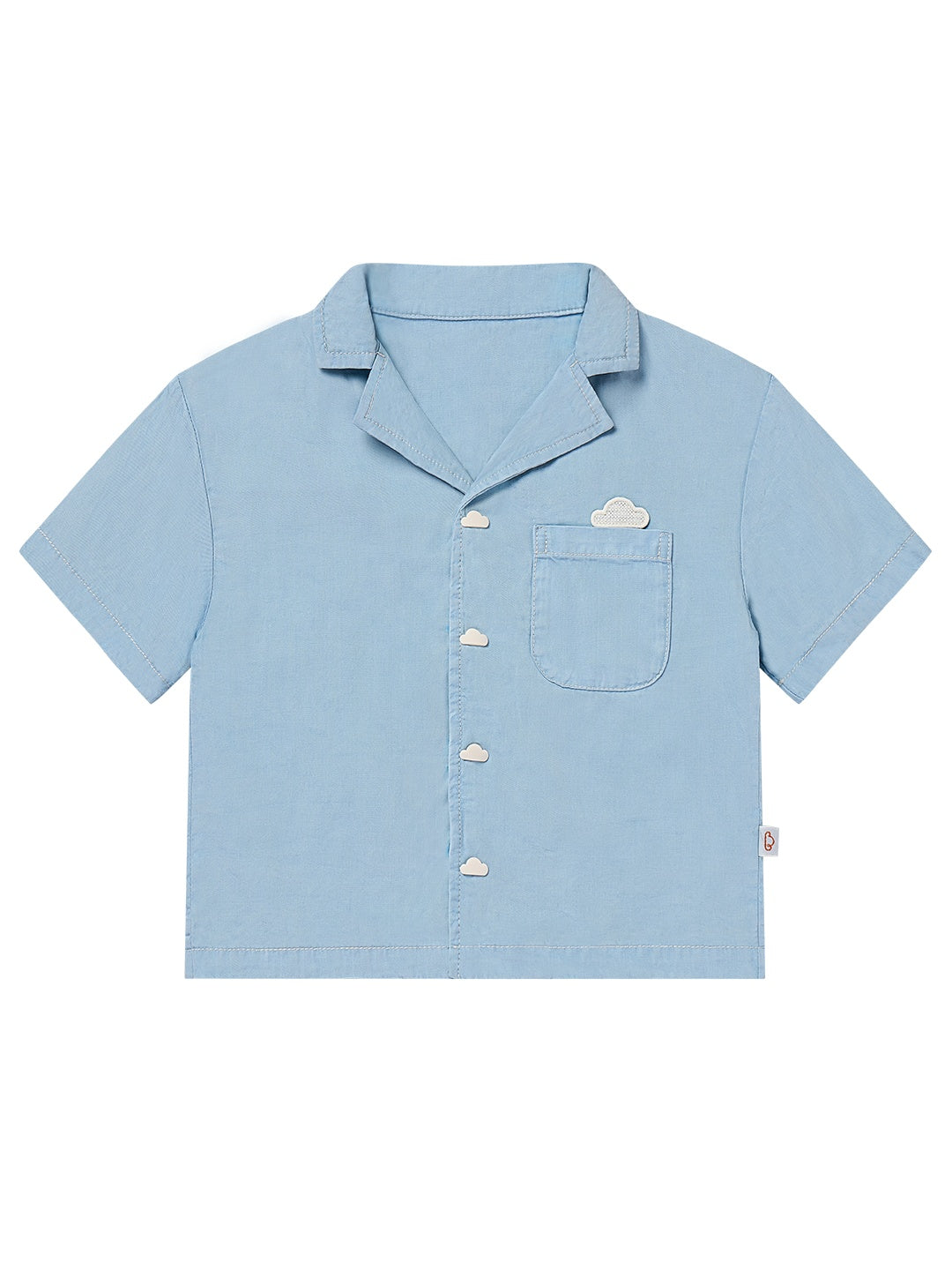 Denim Short Sleeve Shirt