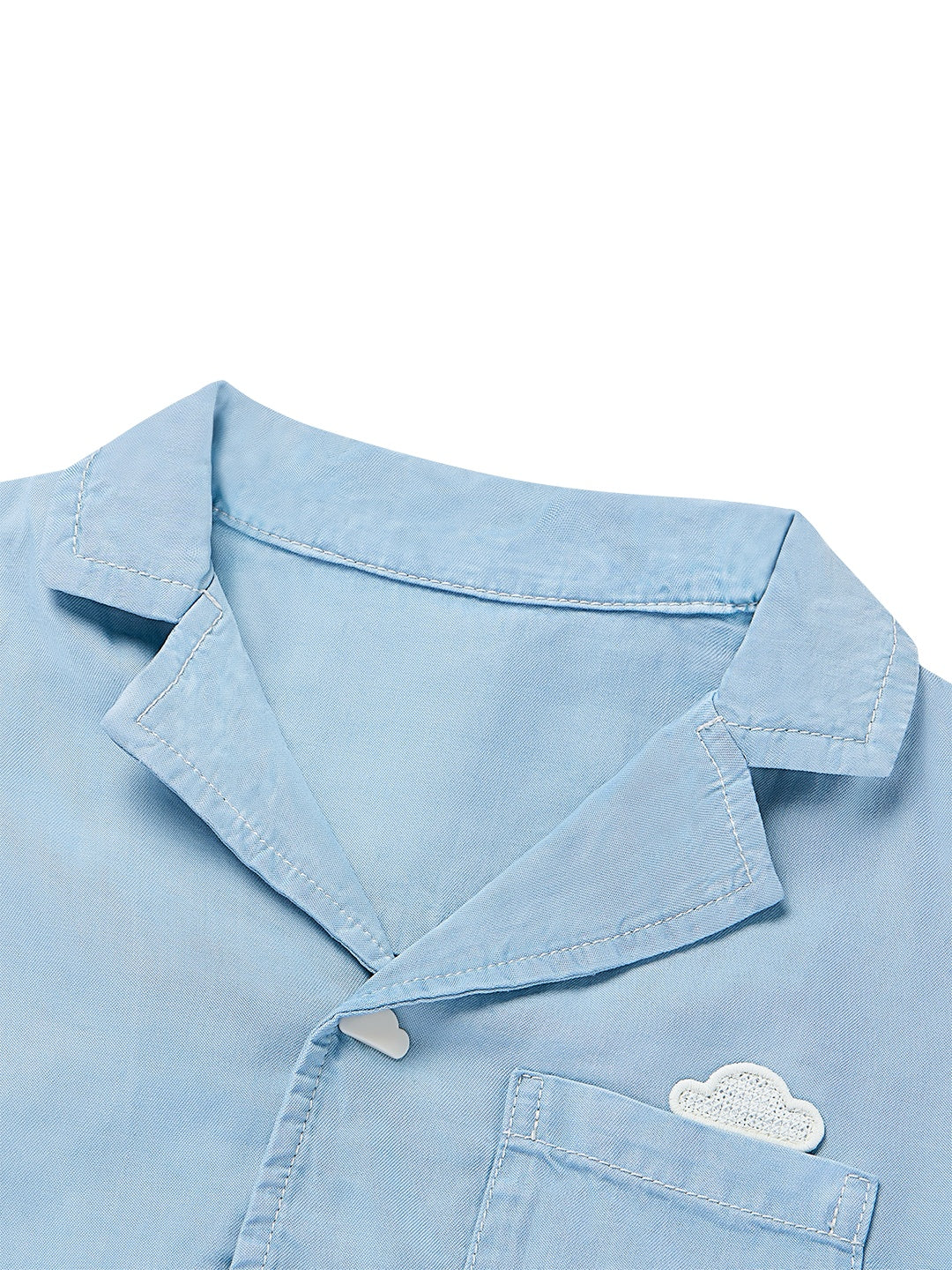 Denim Short Sleeve Shirt