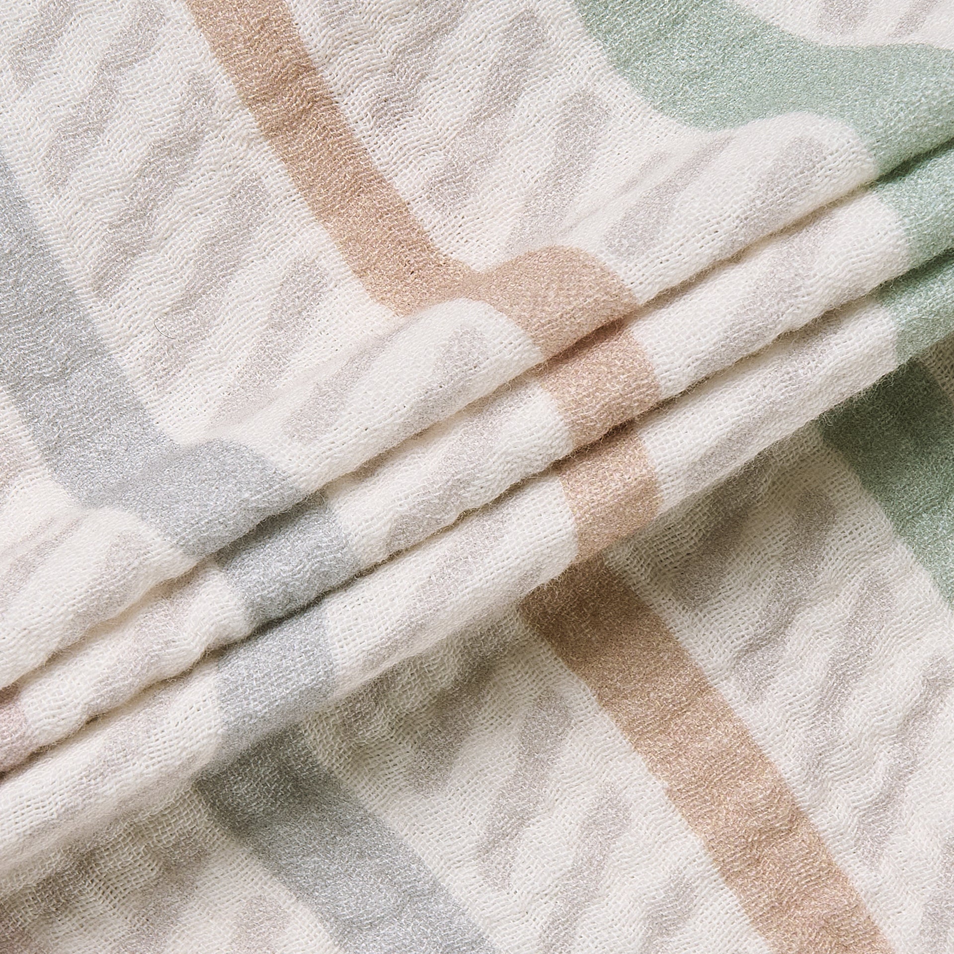 Wrinkled Muslin Henley Shirt